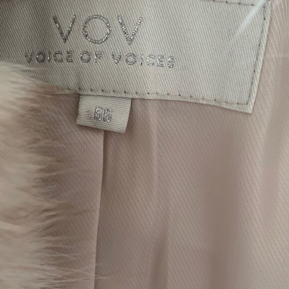 Removable Fur 💯 wool Slim Fit Lux Jacket Fashion Blazer Size XS - Picture 11 of 16